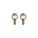 Brinco Elos Style Ouro Vintage